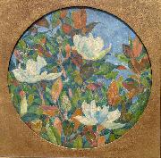 Theo Van Rysselberghe Magnolias France oil painting artist